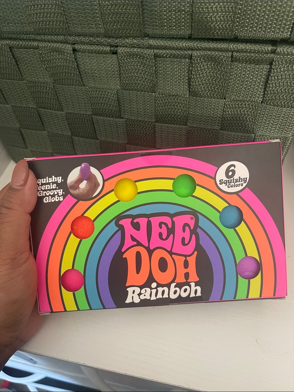 Rainbow Squishy Balls - Multicolor Set